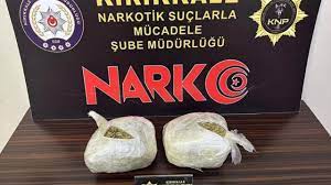 Kırıkkale'de kargo aracında uyuşturucu bulundu 
